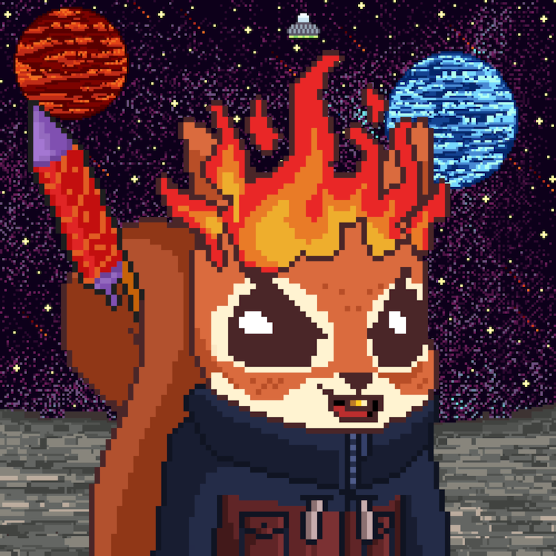 Pixel Squirrels #9350